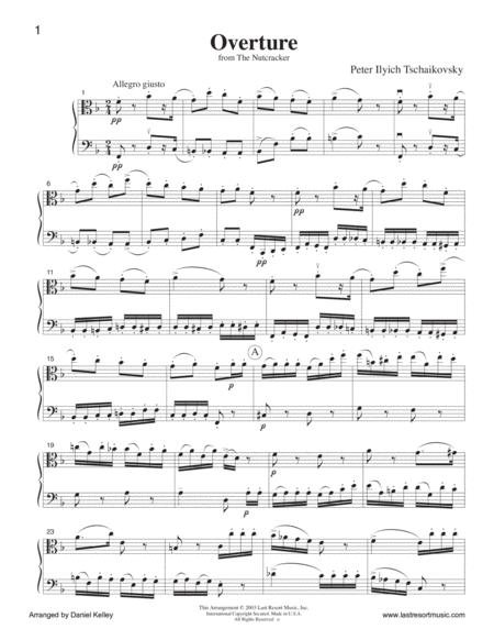 Overture From The Nutcracker Duet For Viola Cello Or Bassoon Music For Two Page 2