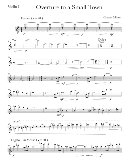 Overture To A Small Town Individual Parts Page 2
