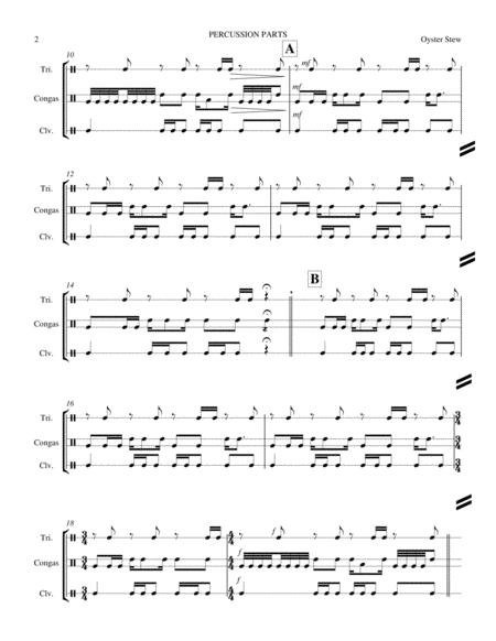 Oyster Stew Percussion Parts Page 2