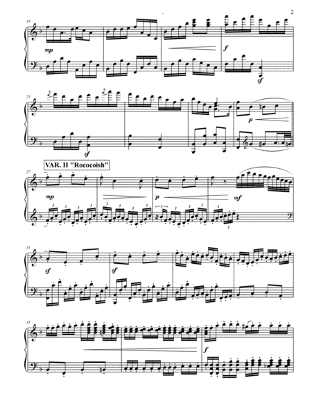 Pachelbel Variations Page 2