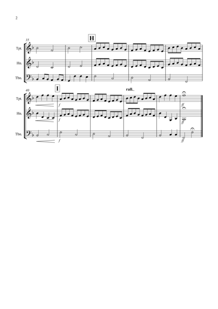 Pachelbels Canon For Brass Trio Page 2