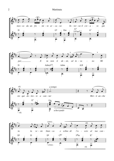 Pachelbels Canon In D For Oboe And Guitar Page 2