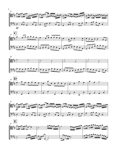 Pachelbels Canon Viola Cello Duet Page 2