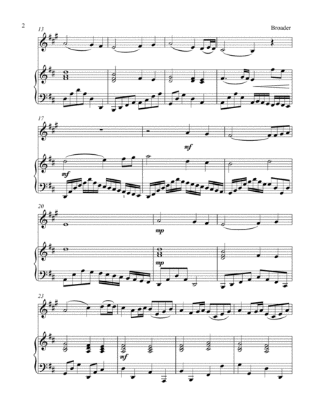 Pachelbels Noel Treble F Instrument Solo Page 2