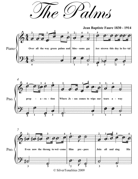 Palms Easiest Piano Sheet Music Page 2