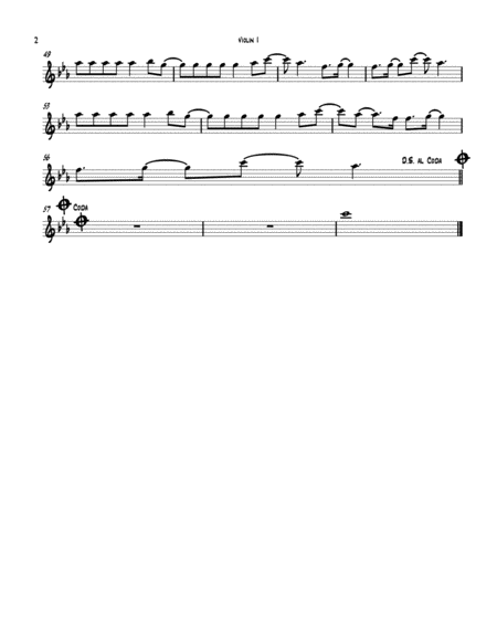 Paparazzi String Quartet Page 2