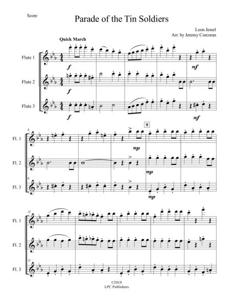 Parade Of The Tin Soldiers For Three Flutes Page 2