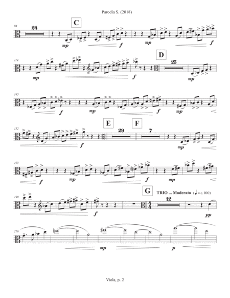 Parodia Schumanniana 2018 Viola Part Page 2