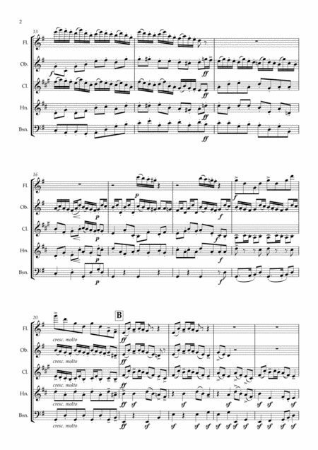 Parry An English Suite Vii Frolic Wind Quintet Page 2