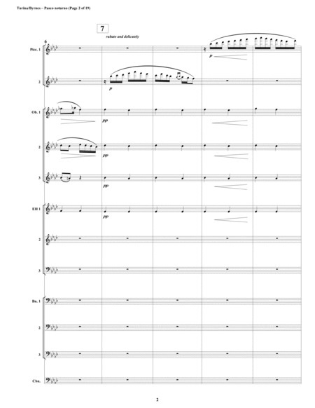 Paseo Notorno From Lbum De Viaje Mvt 4 Op 15 Double Reed Choir 2 Piccolos Page 2