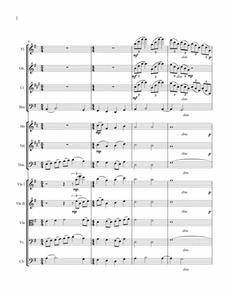 Passacaglia On Old 100th For Small Orchestra Page 2