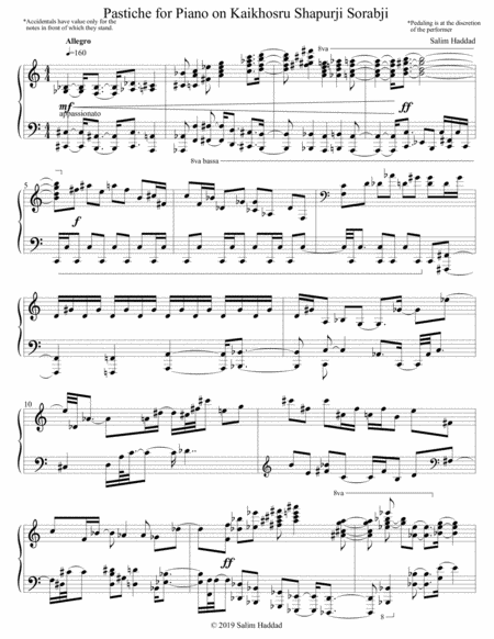 Pastiche For Piano On Kaikhosru Shapurji Sorabji Op 6 Page 2