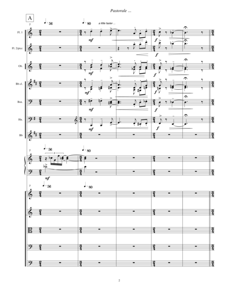 Pastorale For Harp And Chamber Orchestra 2000 Rev 2013 Page 2