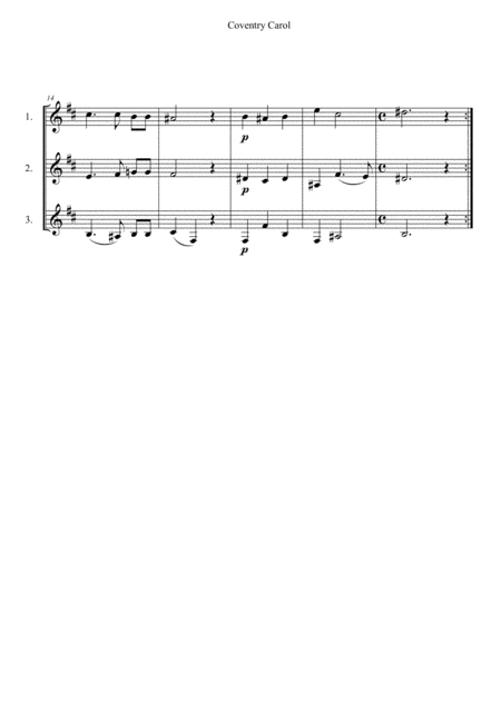 Pastorale String Quartet Page 2