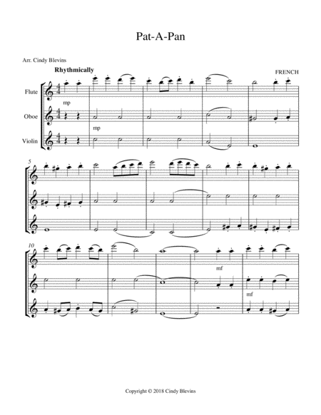 Pat A Pan For Flute Oboe And Violin Page 2