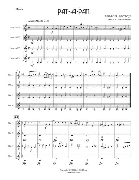 Pat A Pan For Horn Quartet Page 2
