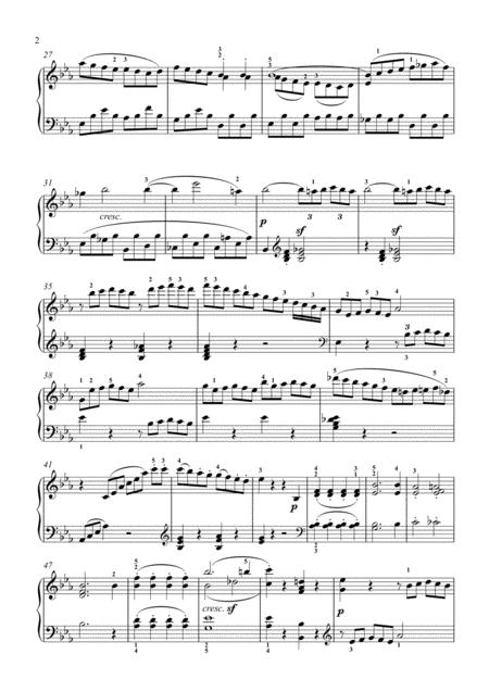 Pathetique Sonata Iii Rondo Allegro Page 2