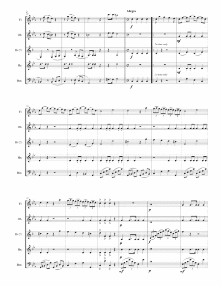 Patita In C Minor For Wind Quintet Page 2