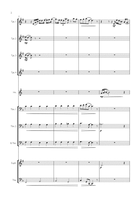 Paul Mccartney Wings Live And Let Die For Brass Ensemble Page 2