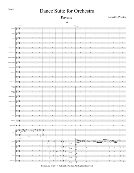Pavane From The Dance Suite For Orchestra Page 2