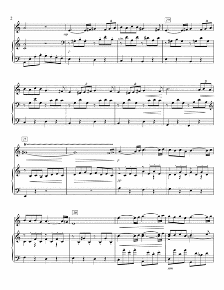 Pavane Gabriel Faur Arranged For Oboe And Piano Page 2