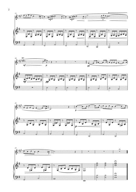 Pavane Op 50 Arranged For Soprano Saxophone And Piano Page 2
