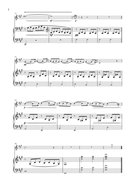 Pavane Op 50 For Violin And Piano Page 2