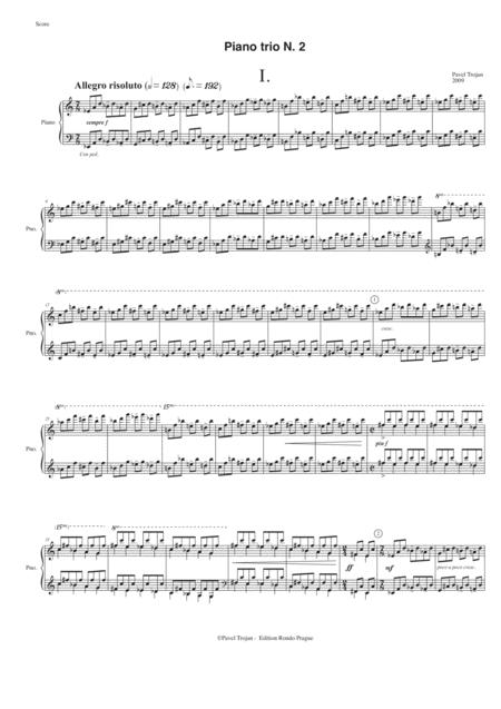 Pavel Trojan Piano Trio N 2 Page 2