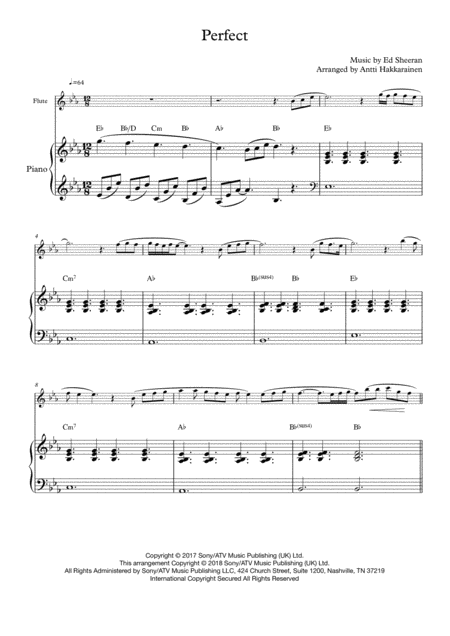 Perfect Flute Piano Page 2