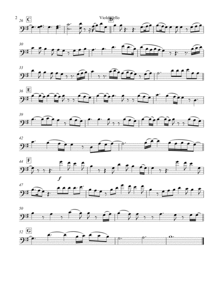 Perfect For Solo Cello And Piano Page 2