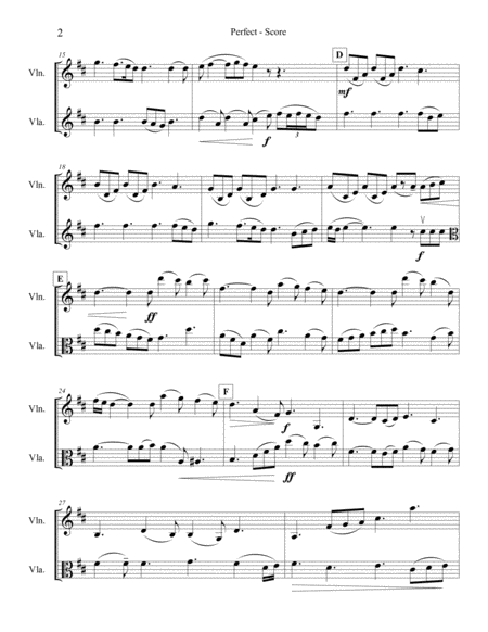 Perfect For Violin And Viola Page 2