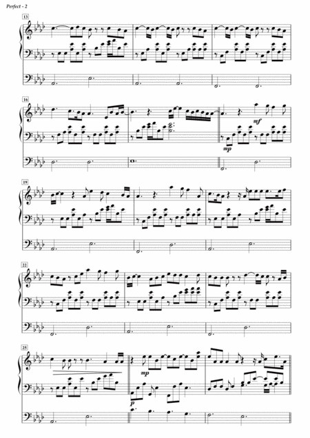 Perfect Organ Solo With Pedal Or Piano Cello Page 2