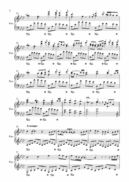 Perfect Piano Solo Page 2