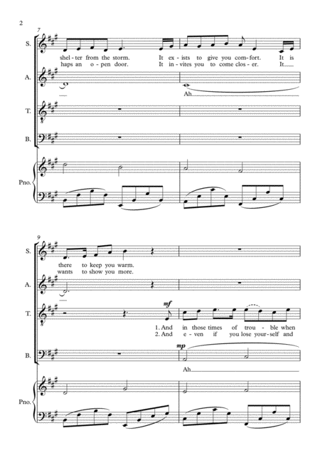 Perhaps Love Satb Page 2