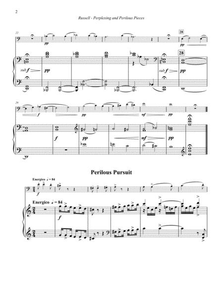 Perplexing And Perilous Pieces For Trombone And Piano Page 2