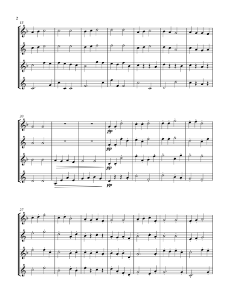 Personent Hodie For Sax Quartet Satb Page 2