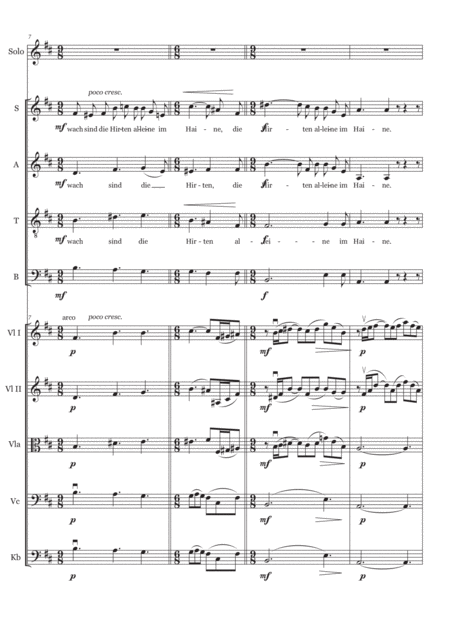 Peter Cornelius Weihnachtslieder 2 Die Hirten Page 2