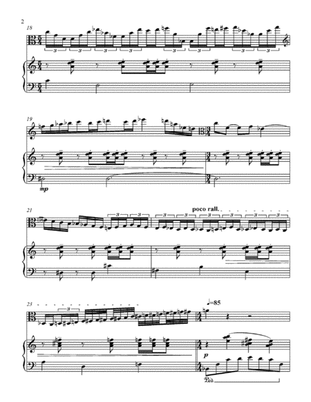 Phaethon For Solo Viola And Piano Page 2