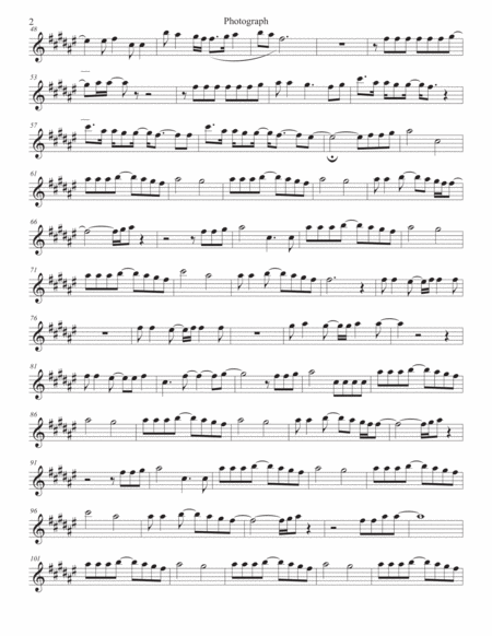 Photograph Original Key Clarinet Page 2