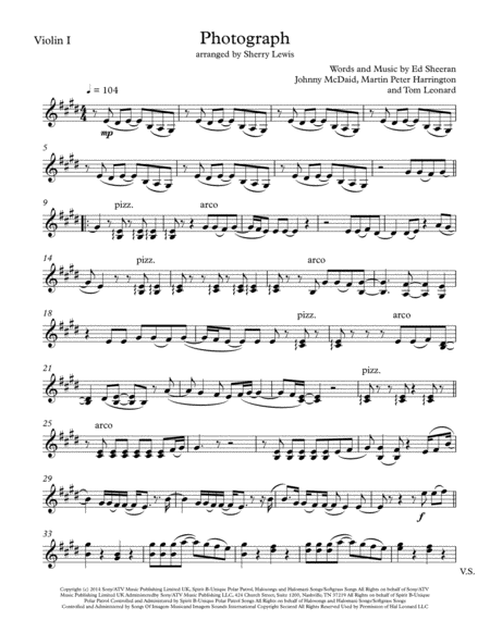 Photograph String Duo For String Duo Page 2