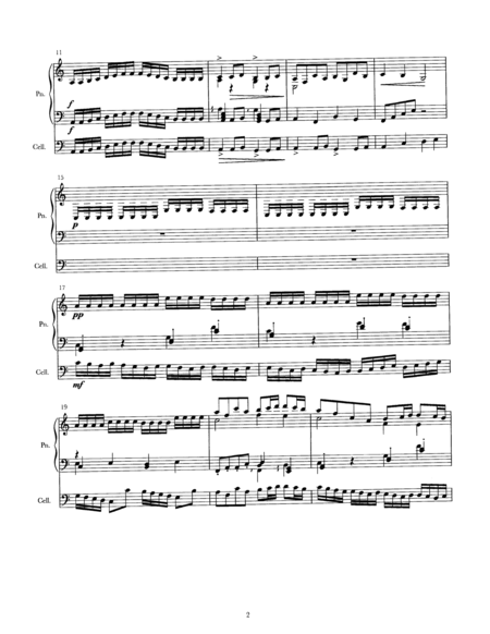Piano And Cello Duet 1 Page 2
