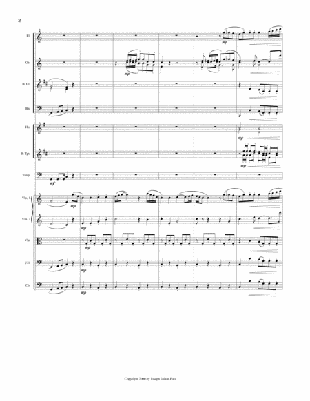 Piano Concerto No I In C Major Schroedingers Cat Orchestral Score And Parts 1st Movement Page 2