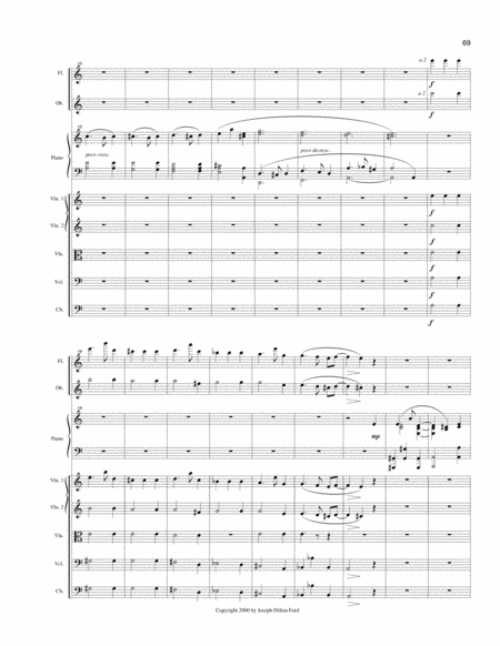 Piano Concerto No I In C Major Schroedingers Cat Orchestral Score And Parts 2nd Movement Page 2