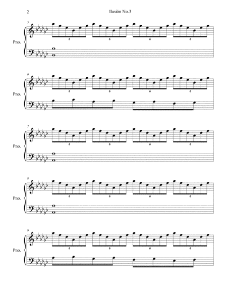 Piano Ilusion No 3 Page 2