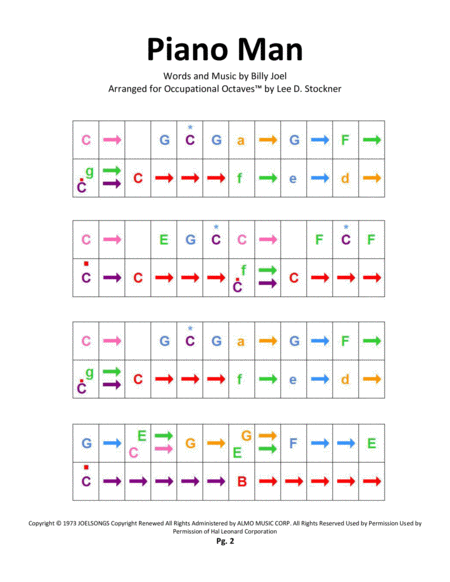 Piano Man Occupational Octaves Page 2