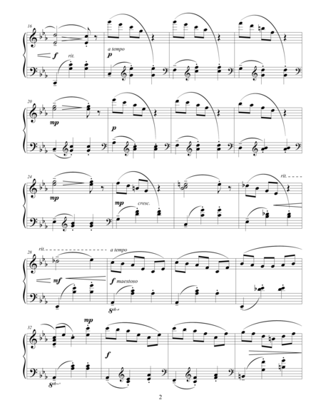 Piano Prelude No 7 Waltz Prelude Page 2