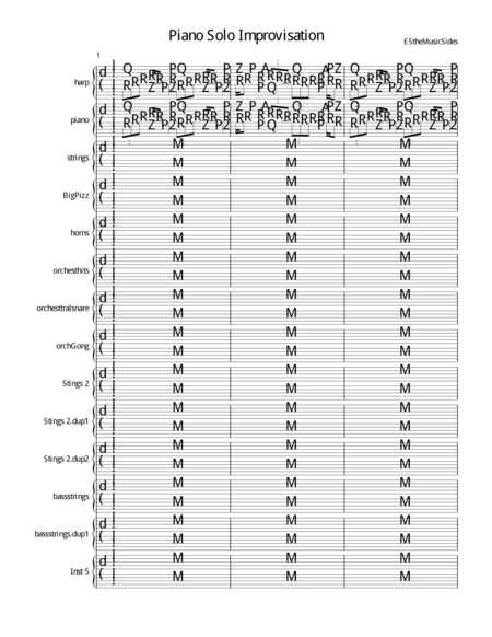 Piano Solo Improvisation Page 2