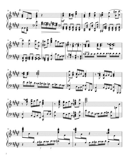 Piano Sonata In F Sharp Major Page 2