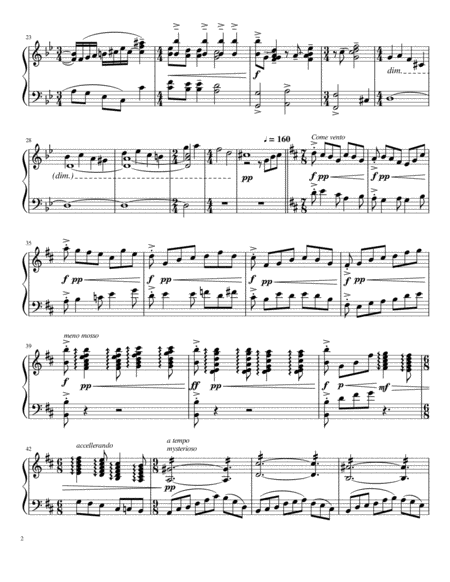 Piano Sonata No 1 G Minor 2nd Movement Dolce Page 2