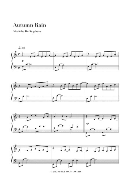 Piano Terrace Score Book 10 Songs Relaxing Piano Solo Collection Page 2